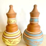 طقم 4 قلل 3 لتر من الطمي الأسواني