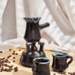 طقم قهوة خزف