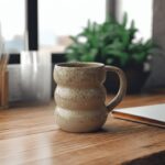 مج فخار بيج