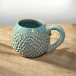 مج فخار بيبي بلو | هدوء وأناقة في كل رشفة