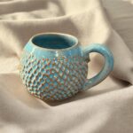 مج فخار بيبي بلو | هدوء وأناقة في كل رشفة