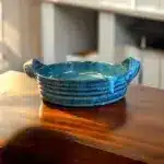 طاجن فخار فيروزي غامق 26 سم