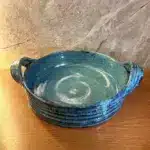 طاجن فخار فيروزي غامق 26 سم