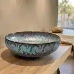 طاجن فخار نحت يدوي بارز – وادي الجمال